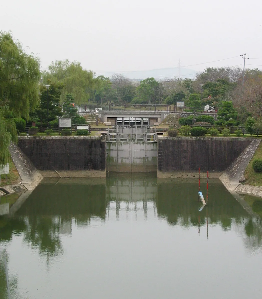 Overview of Sendohira Lock, 2006