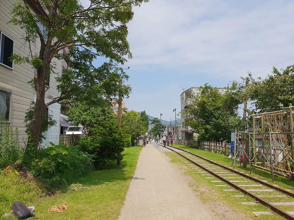 2018년 옛 데미야선 산책로