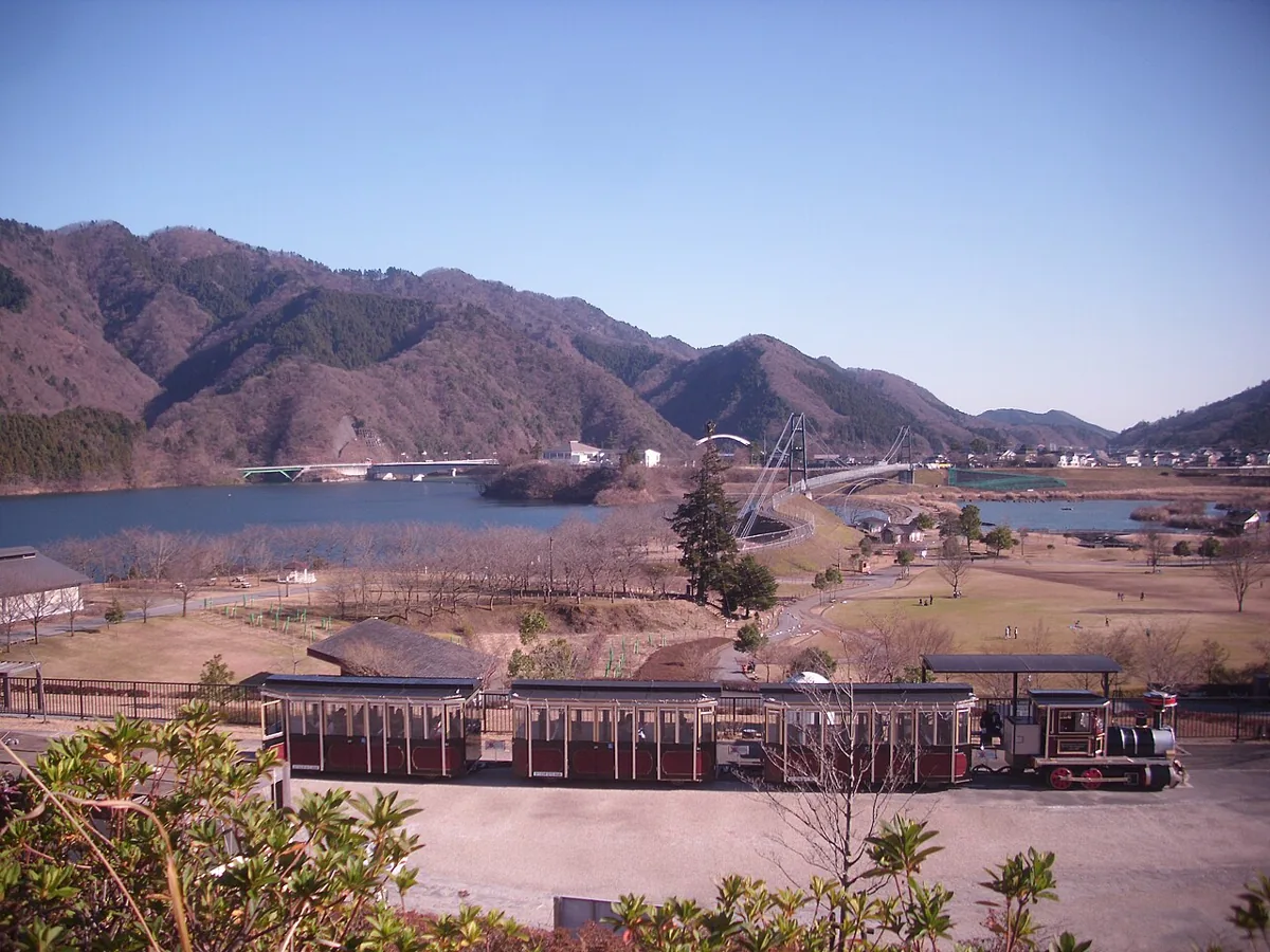 2008년 겨울 미야가세 호반공원 풍경