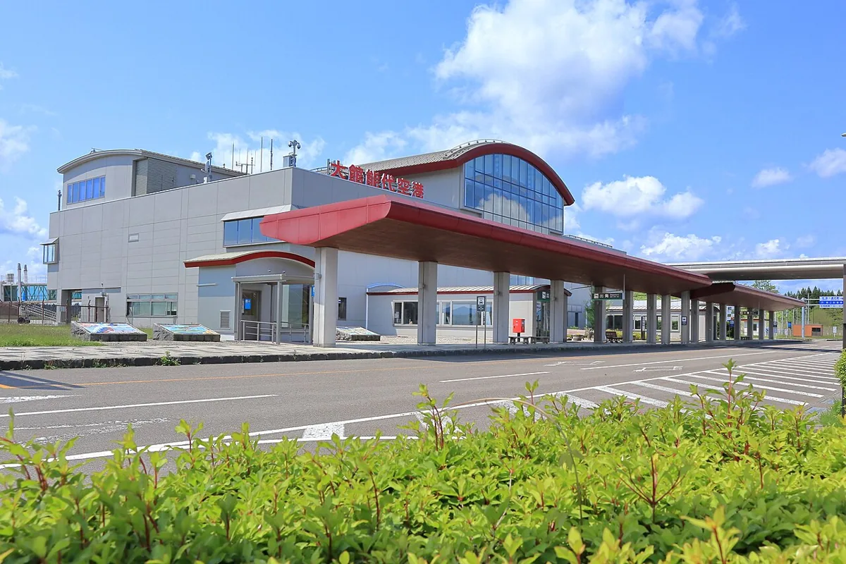 2020년 5월 기타아키타시 오다테노시로 공항 터미널