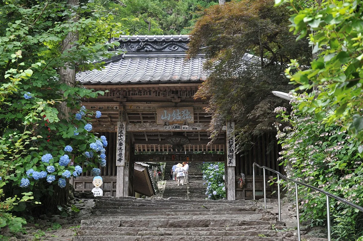 2009년 6월 쇼류지 산문과 계단