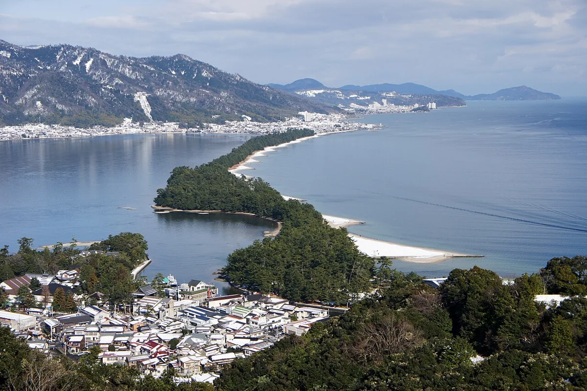 2011년 문주산에서 본 아마노하시다테