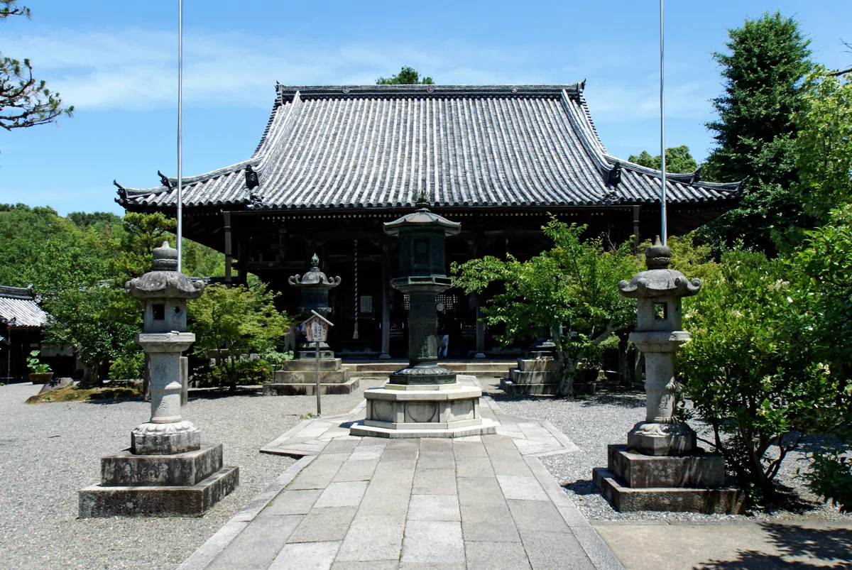 2007年の穴太寺本堂