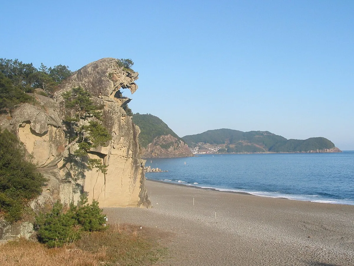 2008년 1월 시시이와와 시치리미하마·먼 오니가조