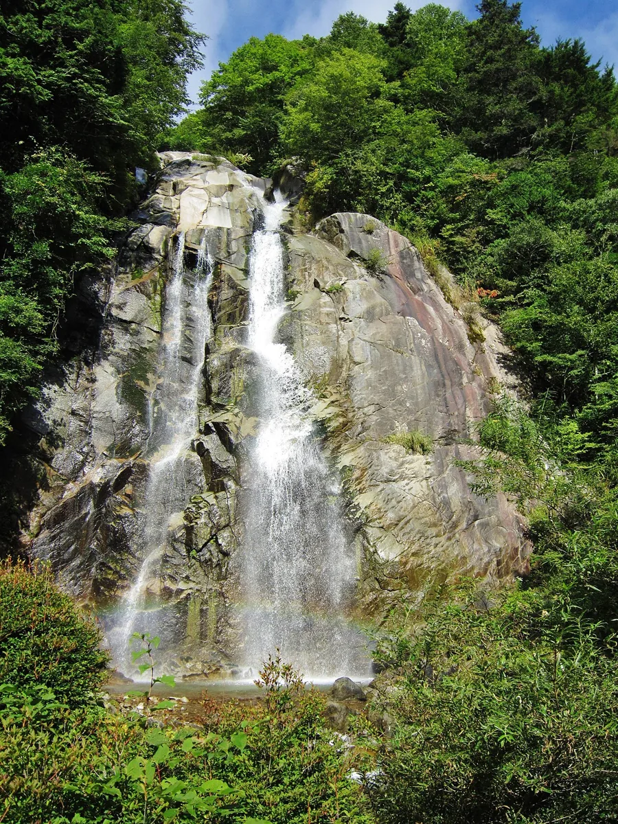 나가노현 다카모리 불동폭포, 2012년