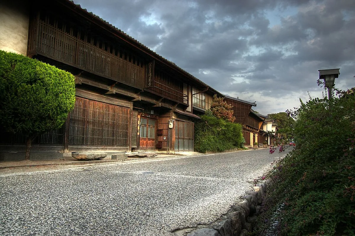 2009年9月の海野宿の町並み