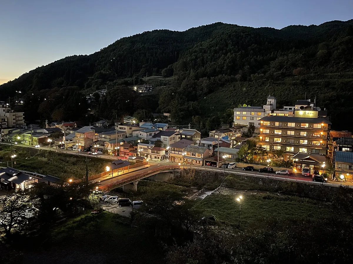 2024년 10월 시부 온천 거리