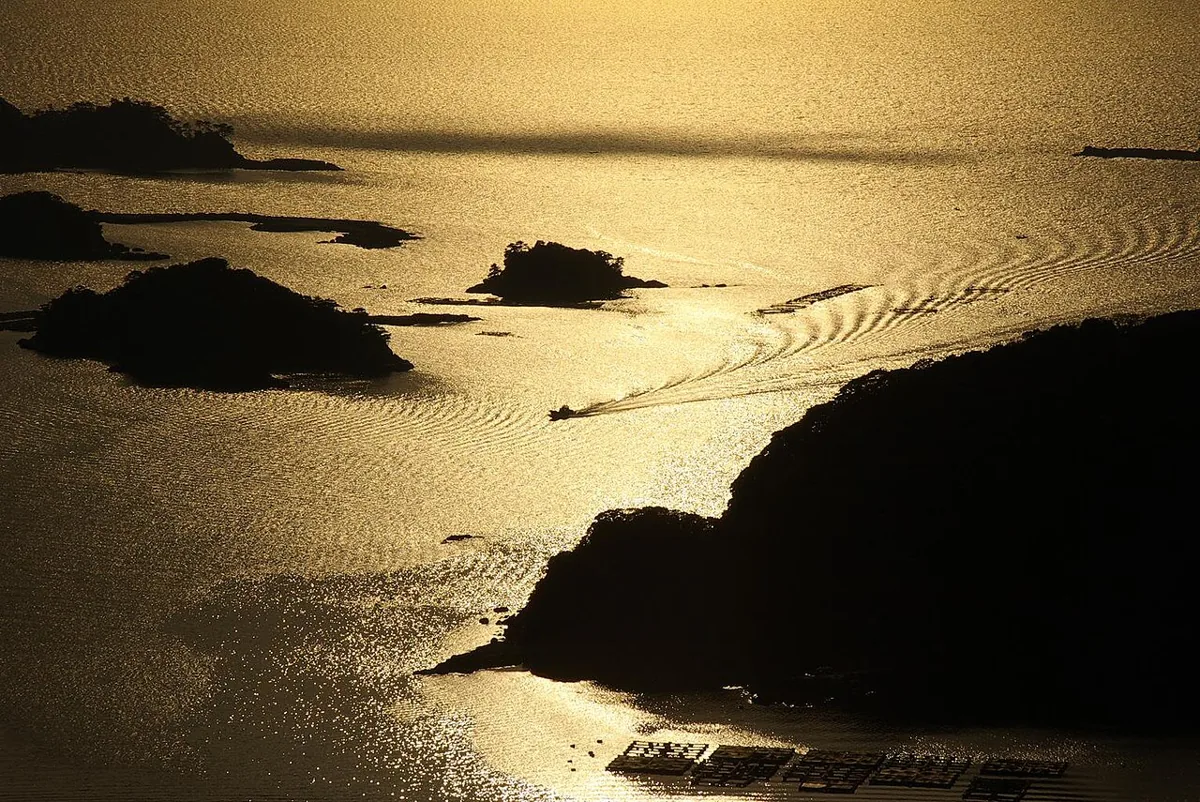이시다케에서 본 구주쿠시마, 2007년
