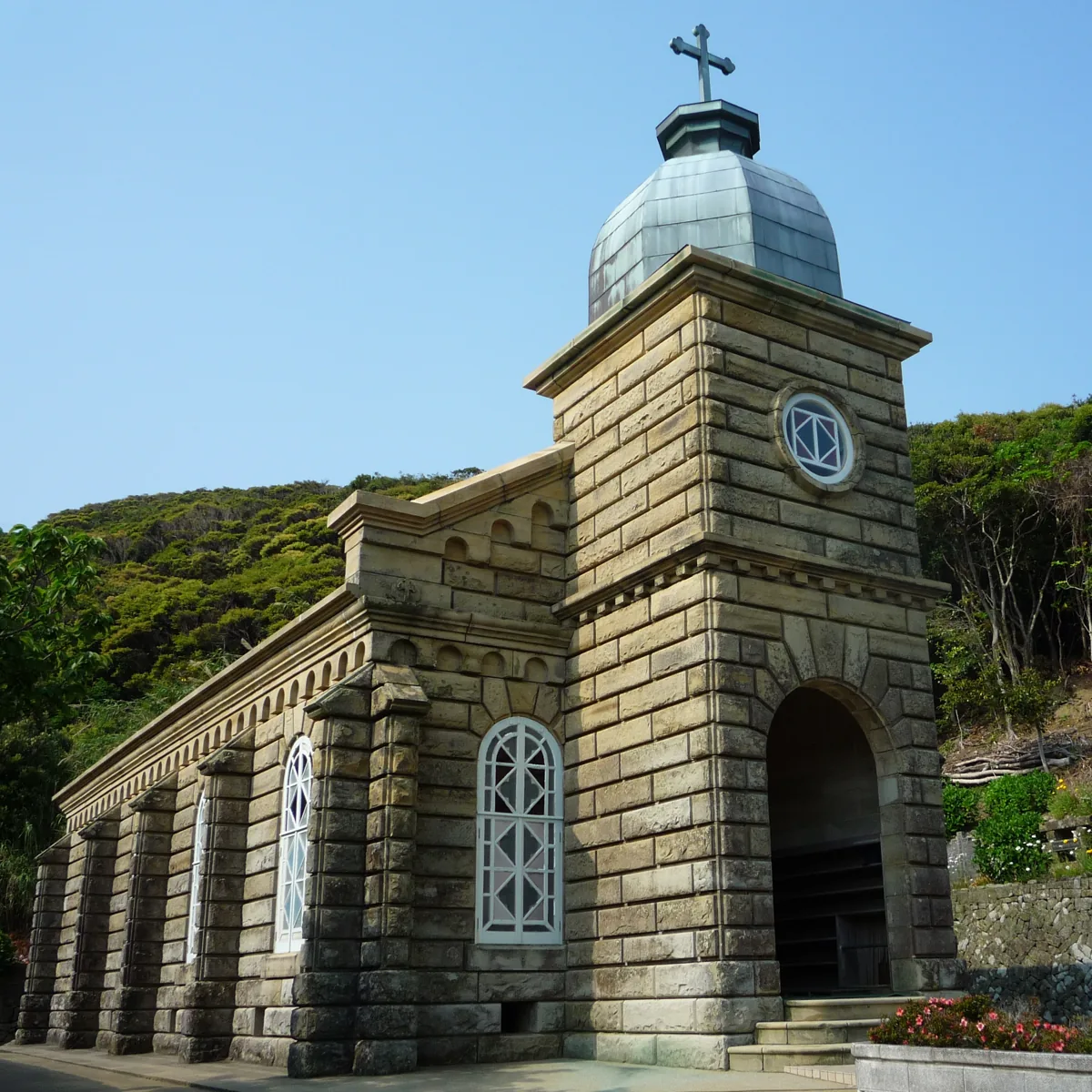 가시라가시마 성당 외관, 2008년