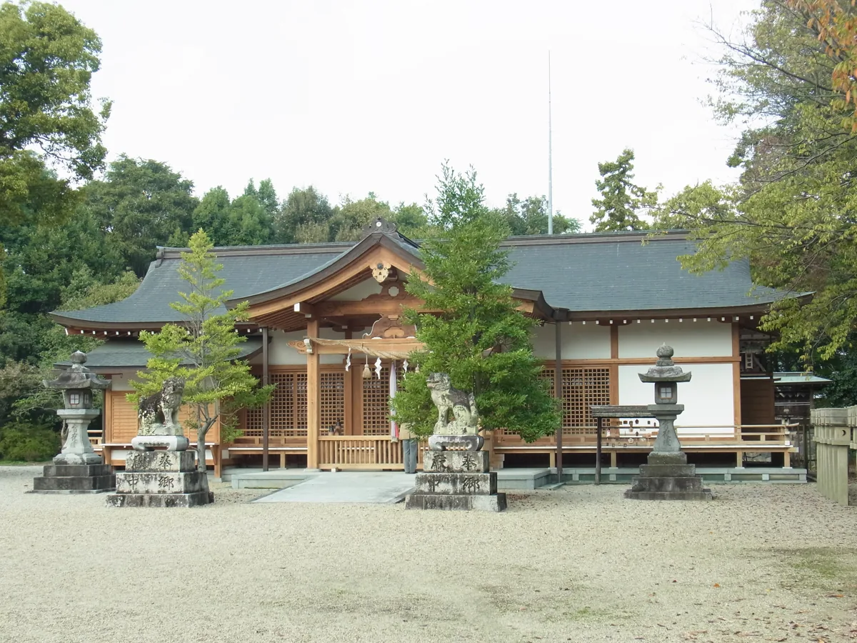 오 신사 배전 외관, 2011년