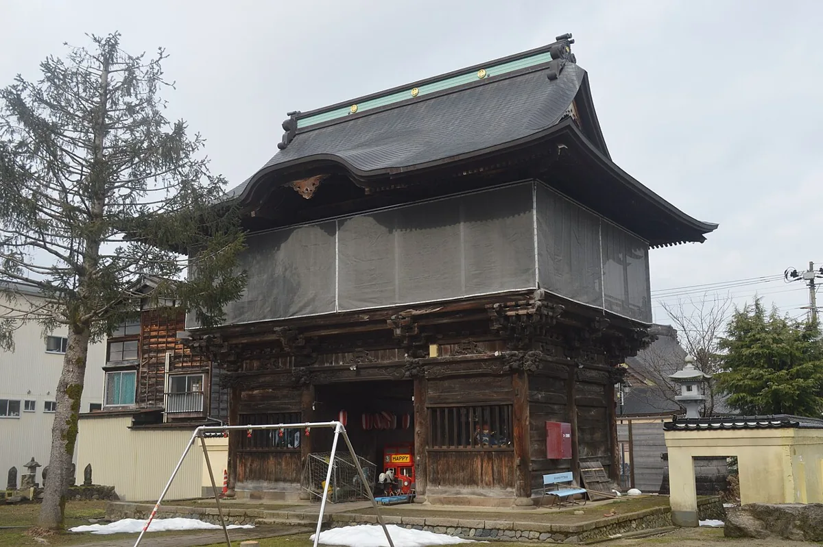 慈眼寺山門の外観、2020年