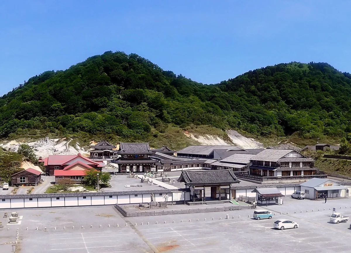 2020年の恐山参拝境内全景