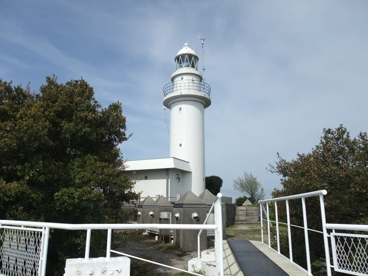 Tsurumisaki Lighthouse in Saiki in April 2010