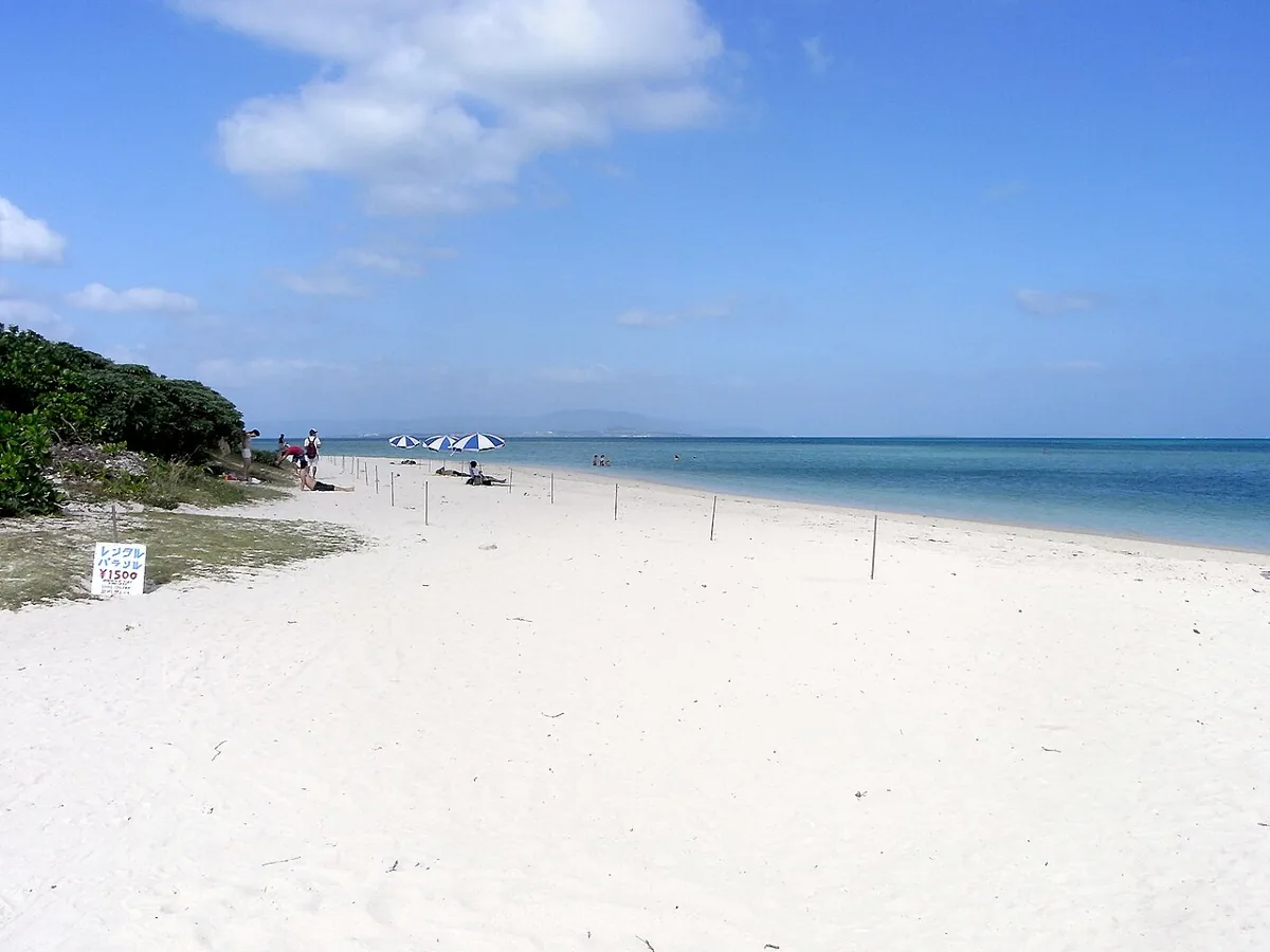 2009年の竹富島コンドイ浜