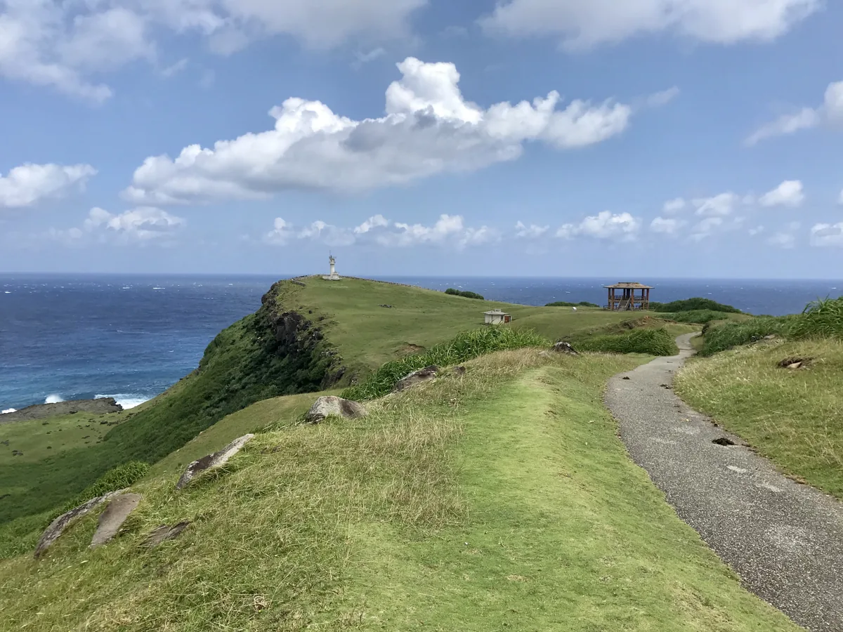 2019年9月の東崎の岬と草地