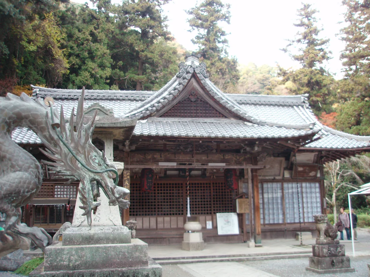 2008年の箕面・瀧安寺本堂