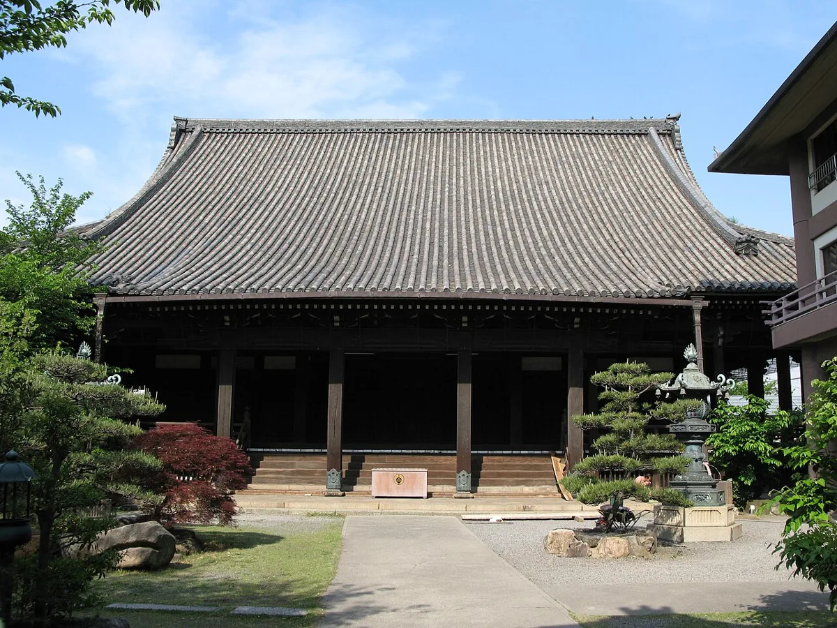 2007年の顕証寺本堂