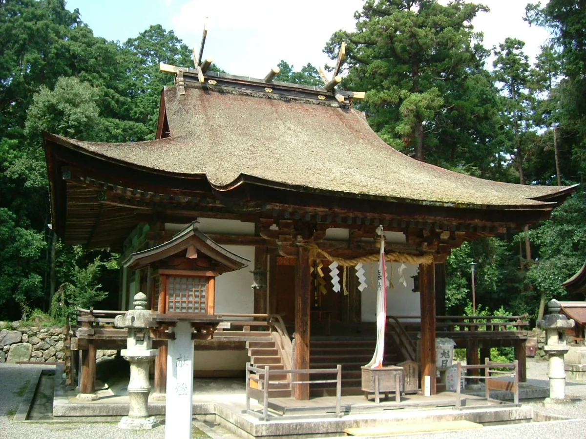 御上神社の本殿