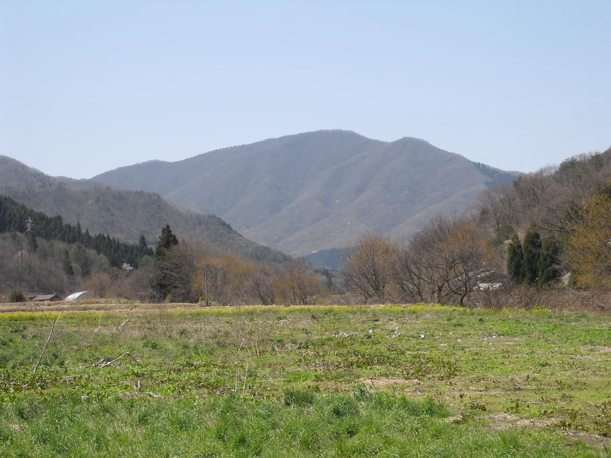 히로시마현 쇼바라시에서 본 오요로기산