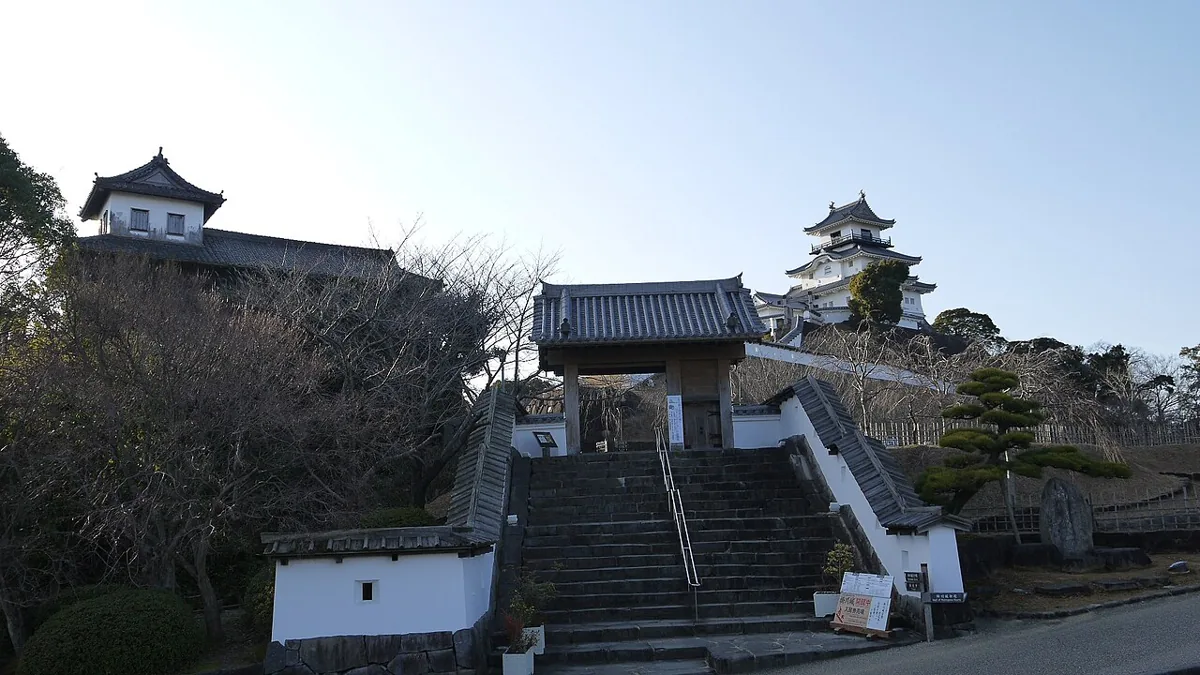 Kakegawa Castle reconstructed keep in 2013