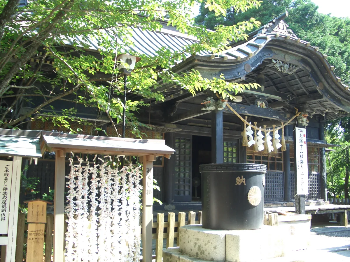 2007년 다마사키 신사 건물
