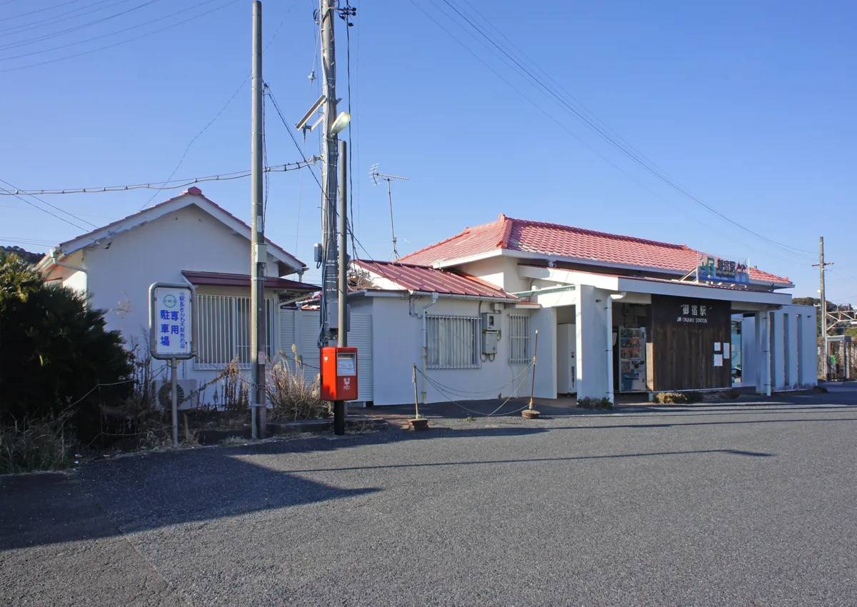 2022年の御宿駅舎