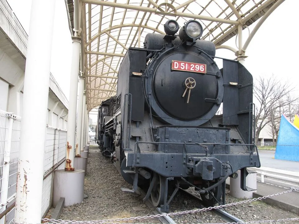 2017年の府中・交通遊園のD51機関車