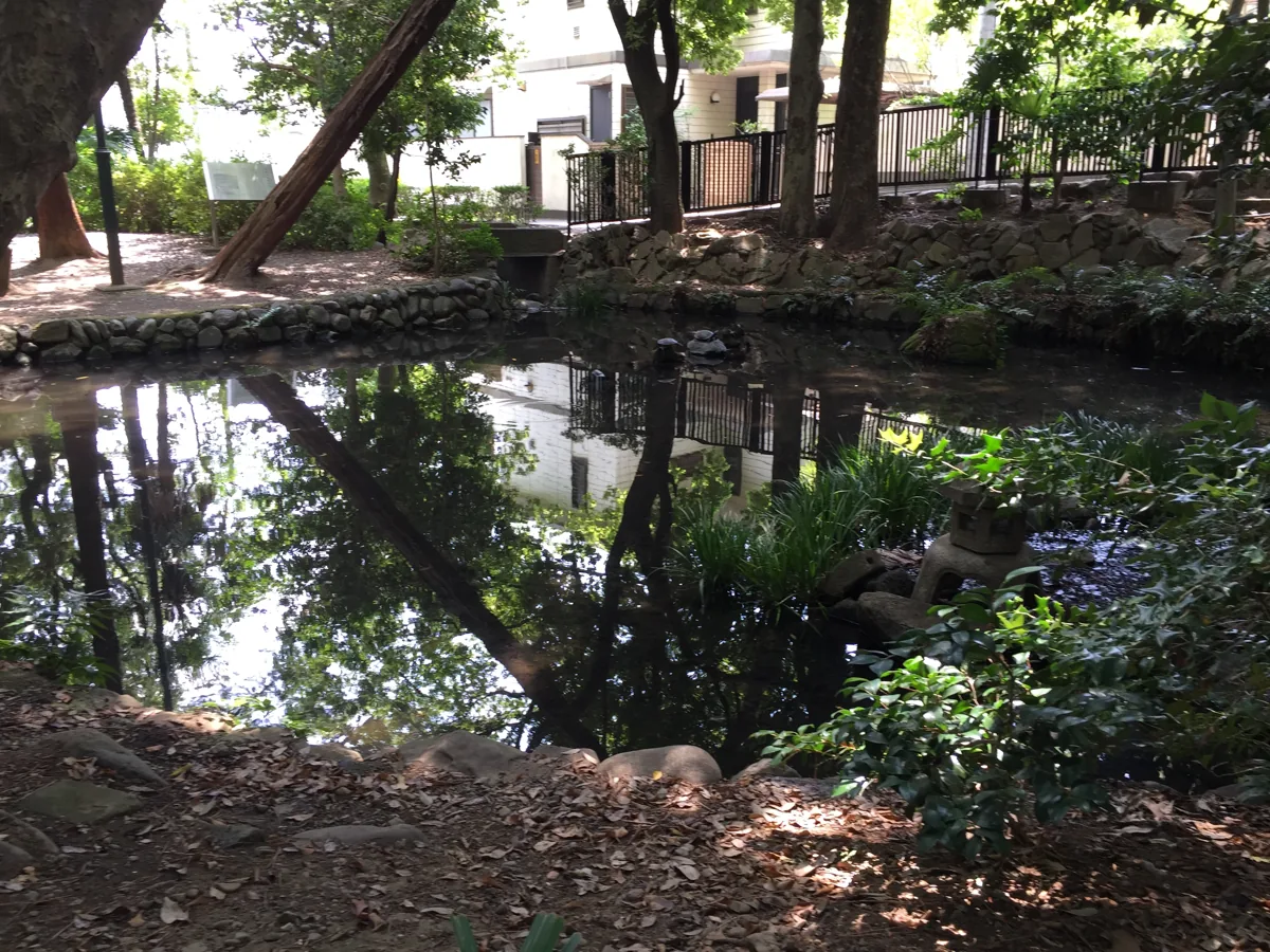 Benzaiten Pond in Komae in 2018