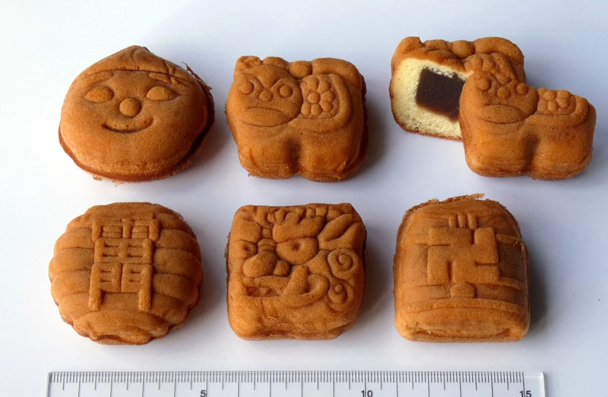 An example of ningyo-yaki cakes