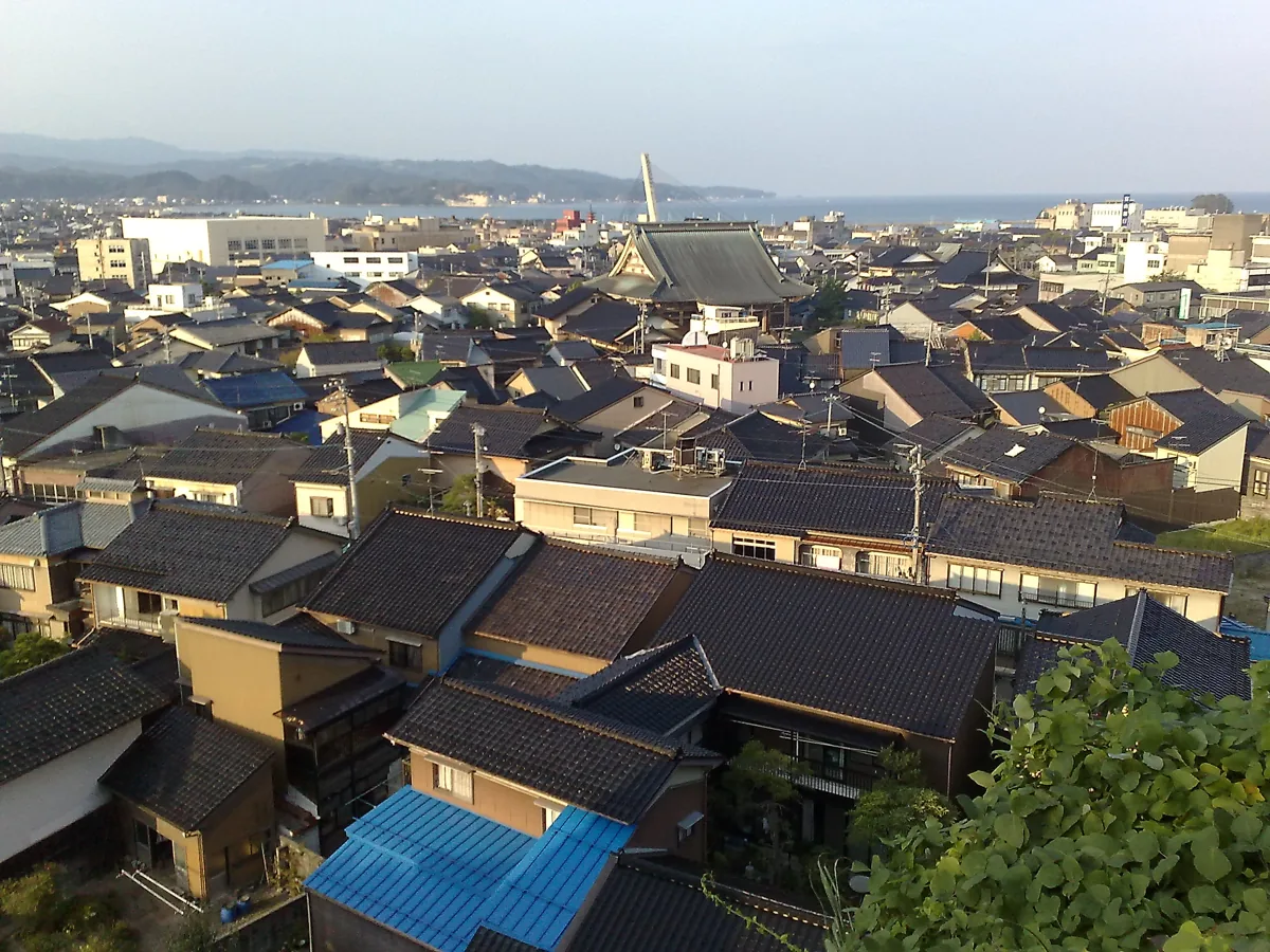 2008년 아사히야마 공원에서 본 히미 시가지
