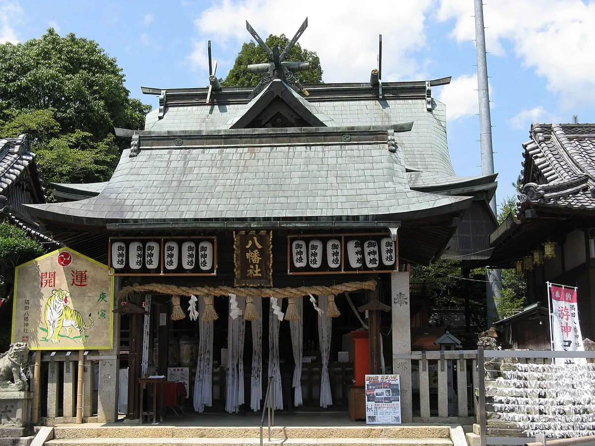 隅田八幡神社の拝殿