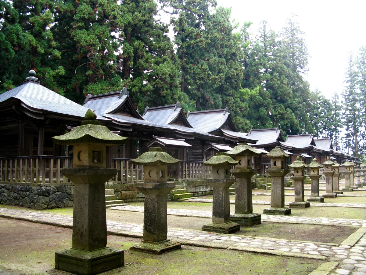 2008年の上杉家廟所