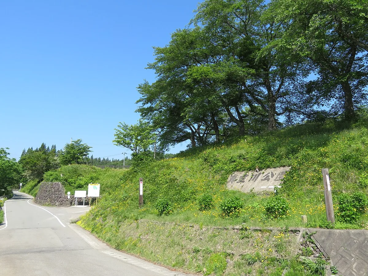 2019年の真室川公園入口付近