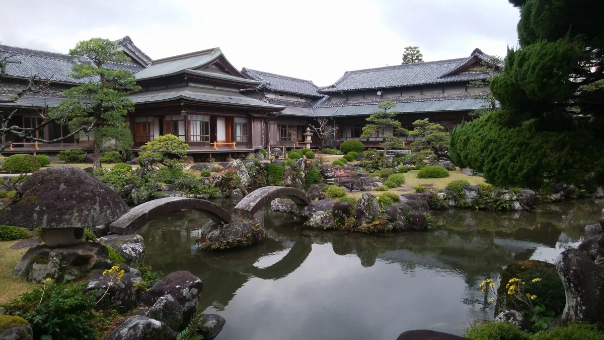 2022年の旧藏内邸と庭園