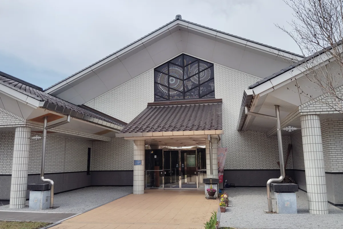 2025年4月の吉田富三記念館入口