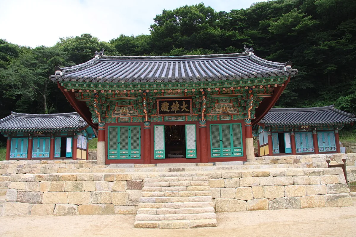 2015년 7월 운수사 대웅전 외관, 문화재청 제공