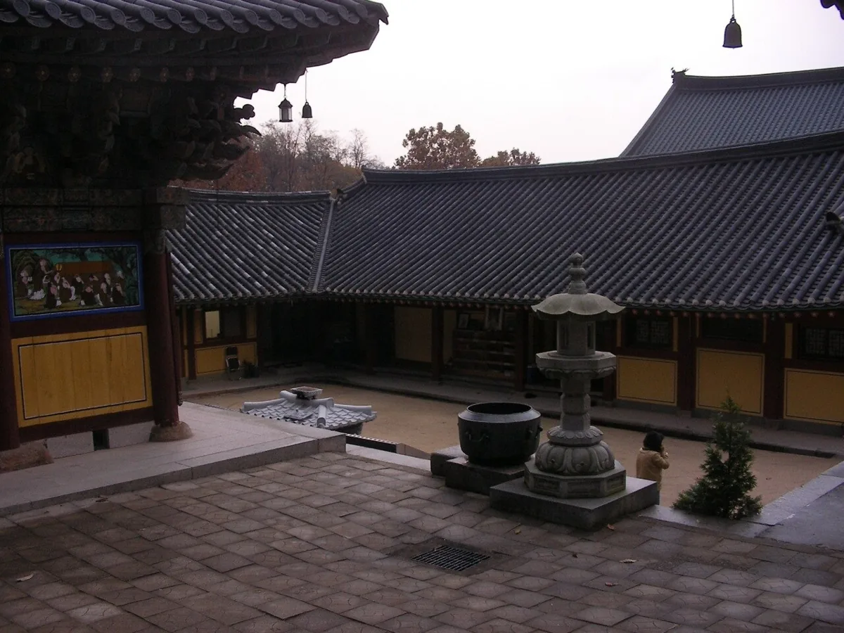 2007년 화계사 경내