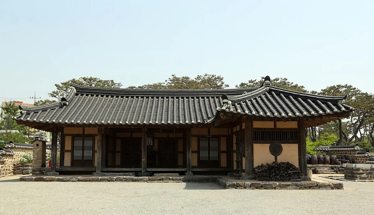 2014年のソルメ聖地・金大建神父生家の建物